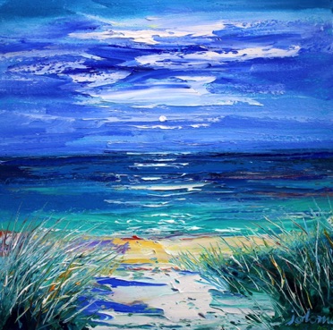 Columba's Beach Isle of Iona 16x16 Columba's Beach Isle of Iona 16x16